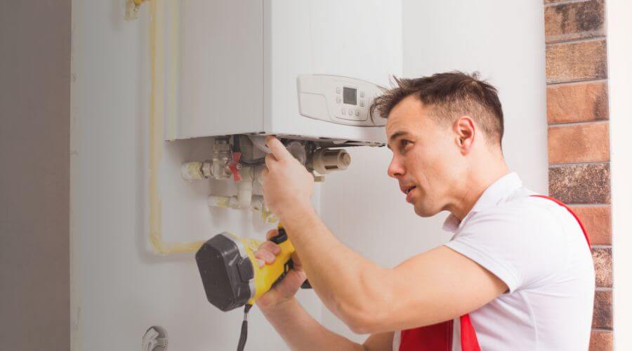 Professional water heater repair in Tea, SD